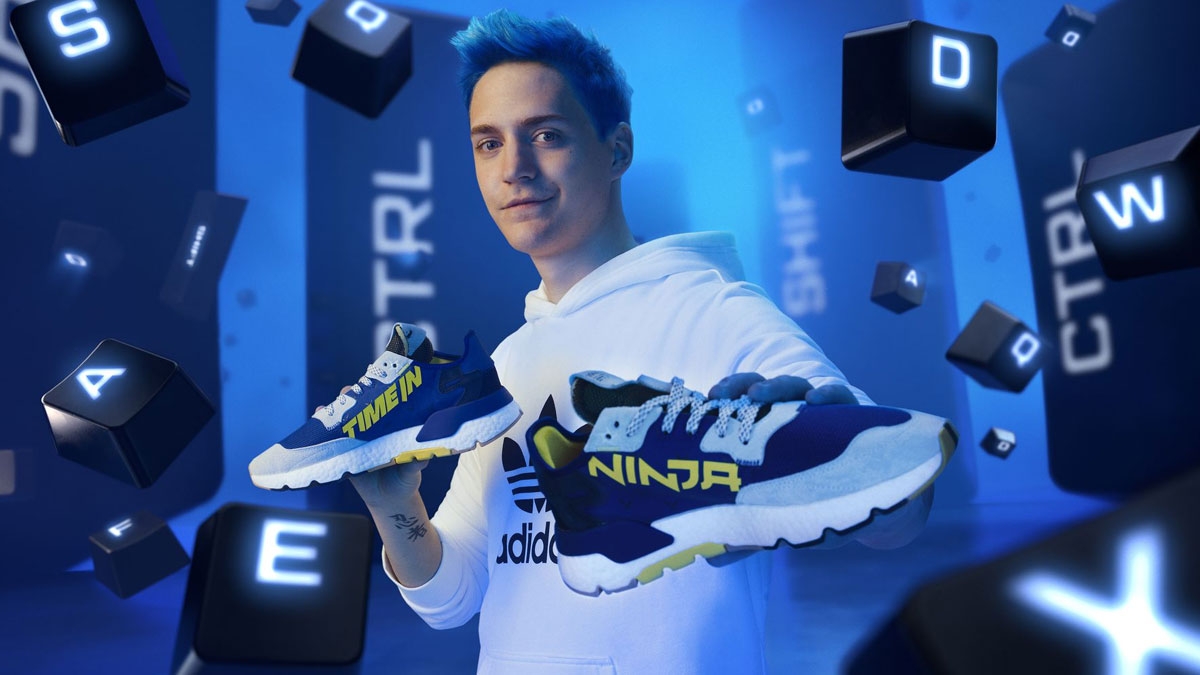 Adidas und Fortnite-Spieler "Ninja" haben einen Sneaker vorgestellt