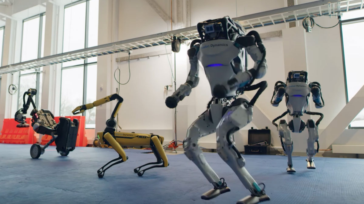 Boston Dynamics: Roboter tanzen zu „Do You Love Me?"