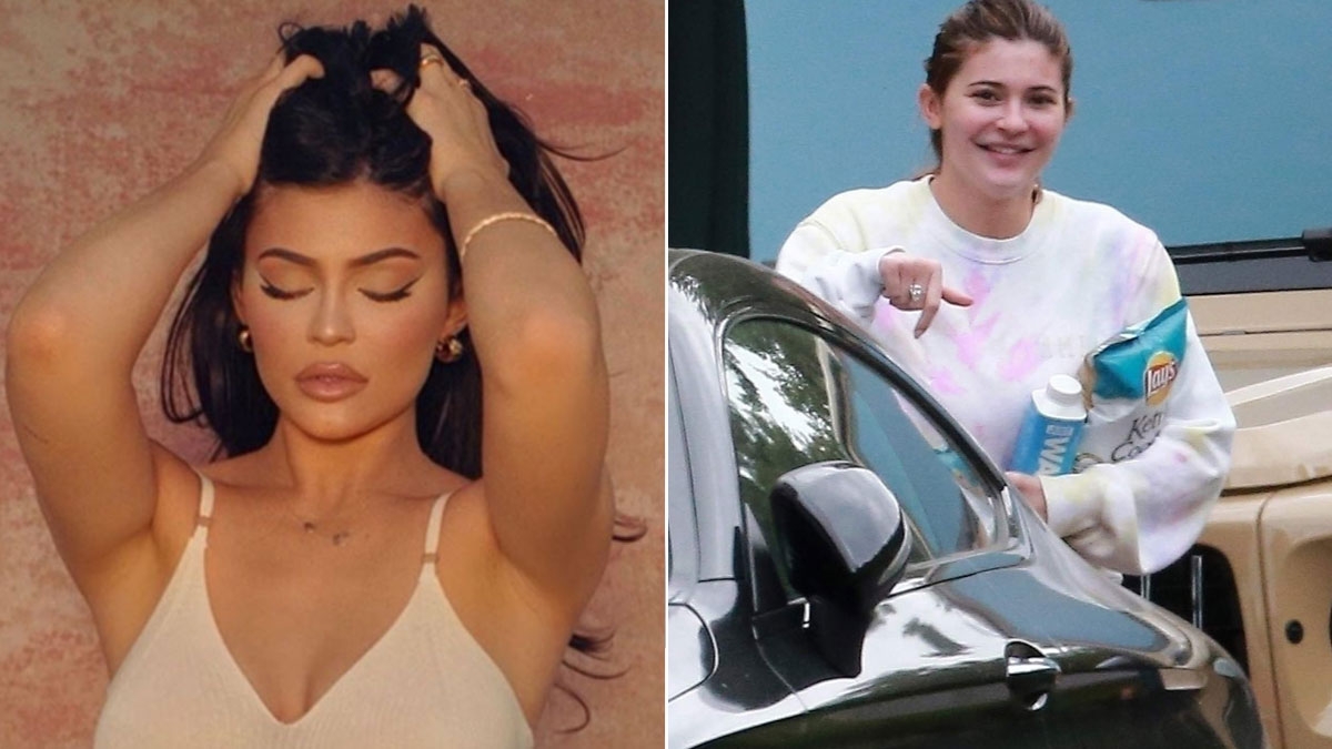 Kylie Jenner Ohne Make Up Die Kardashians Ohne Beauty Ops Wie Sahen Sie Vorher Aus Kylie 