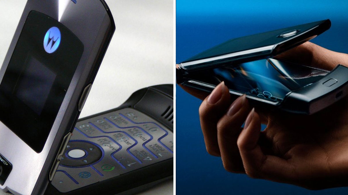 Motorola stellt neues klappbares Handy "Razr" vor