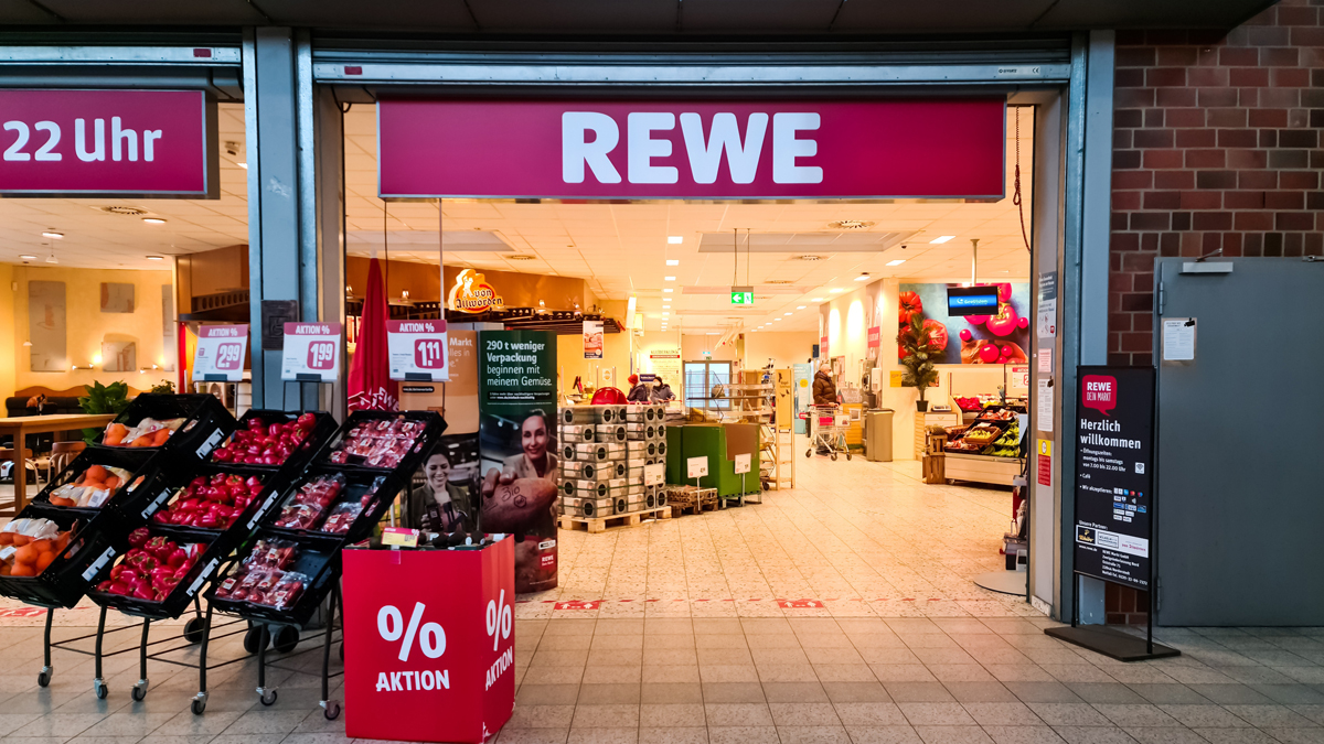 Rewe testet neues Einkaufskonzept