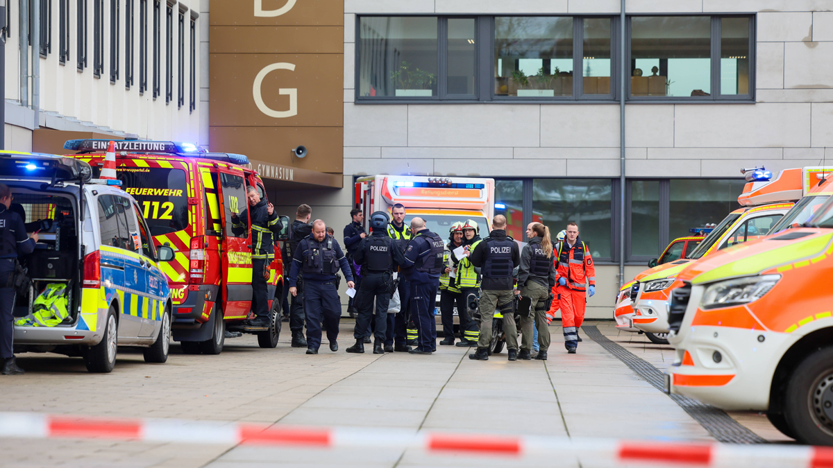 Messer-Attacke an Schule in Wuppertal: Täter versteckte ein Bekennerschreiben