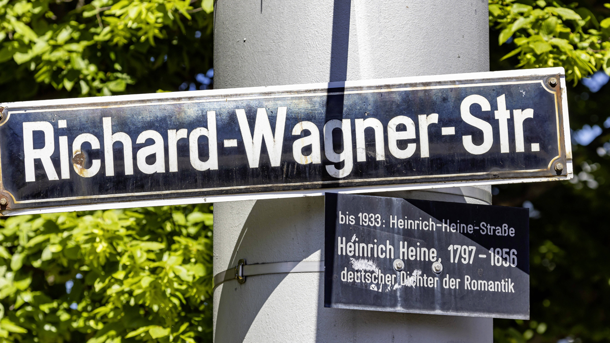 Richard Wagner und Martin Luther: Straßennamen sollen verboten werden