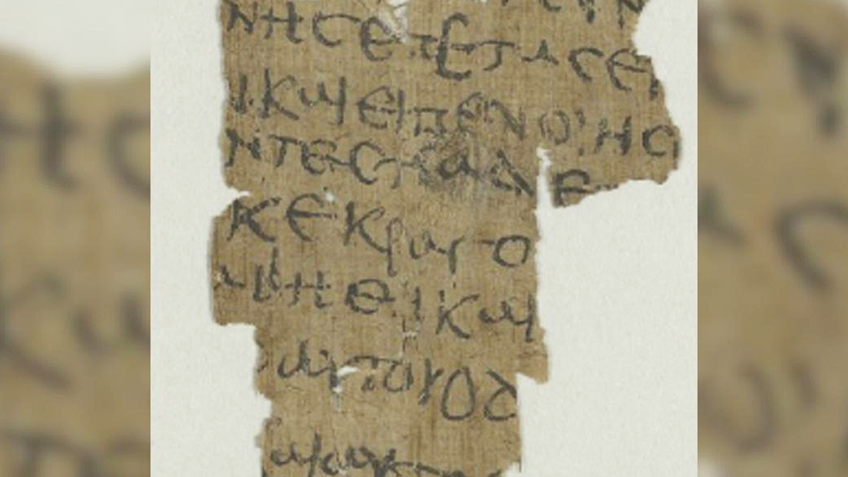 Papyrus ist 1600 Jahre alt: Forscher entziffern Jesus-Manuskript