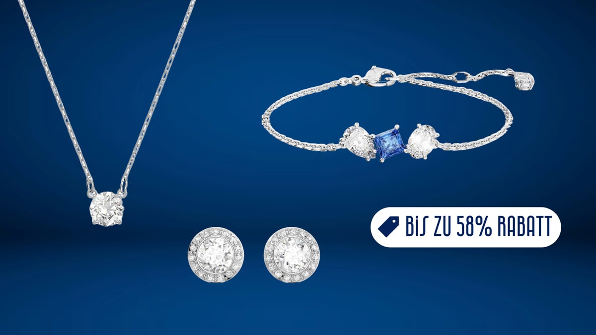 Bis zu 58 Prozent Rabatt: Schmuck von Swarovski im Sonderangebot bei Amazon