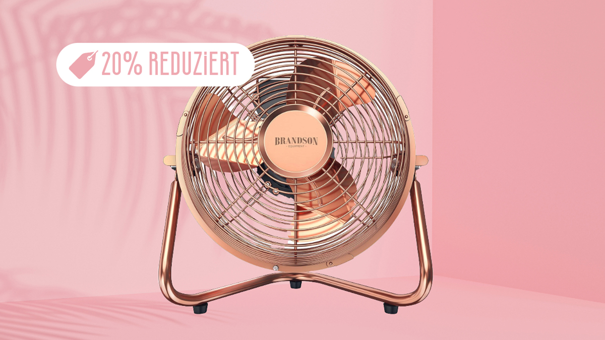 Für unter 50 Euro: Ventilator im Retro-Look wird zum Bestseller