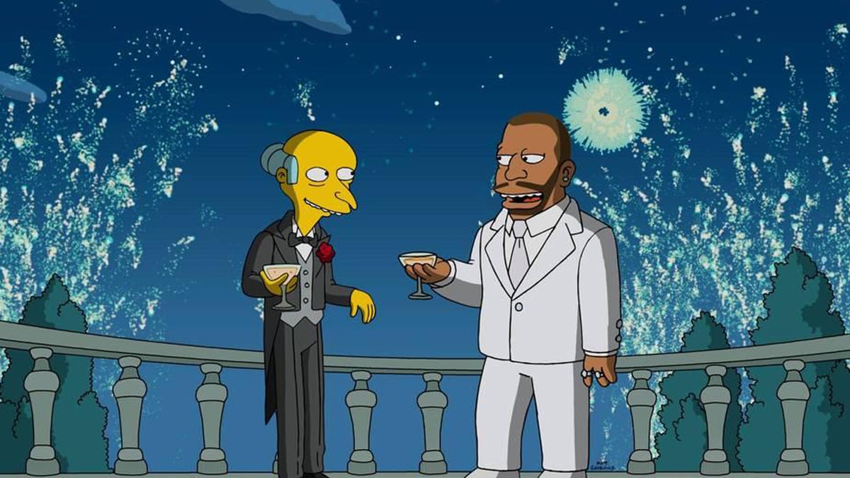 „Die Simpsons“ prophezeiten P. Diddys White Partys: Episode aus 2017 geht viral