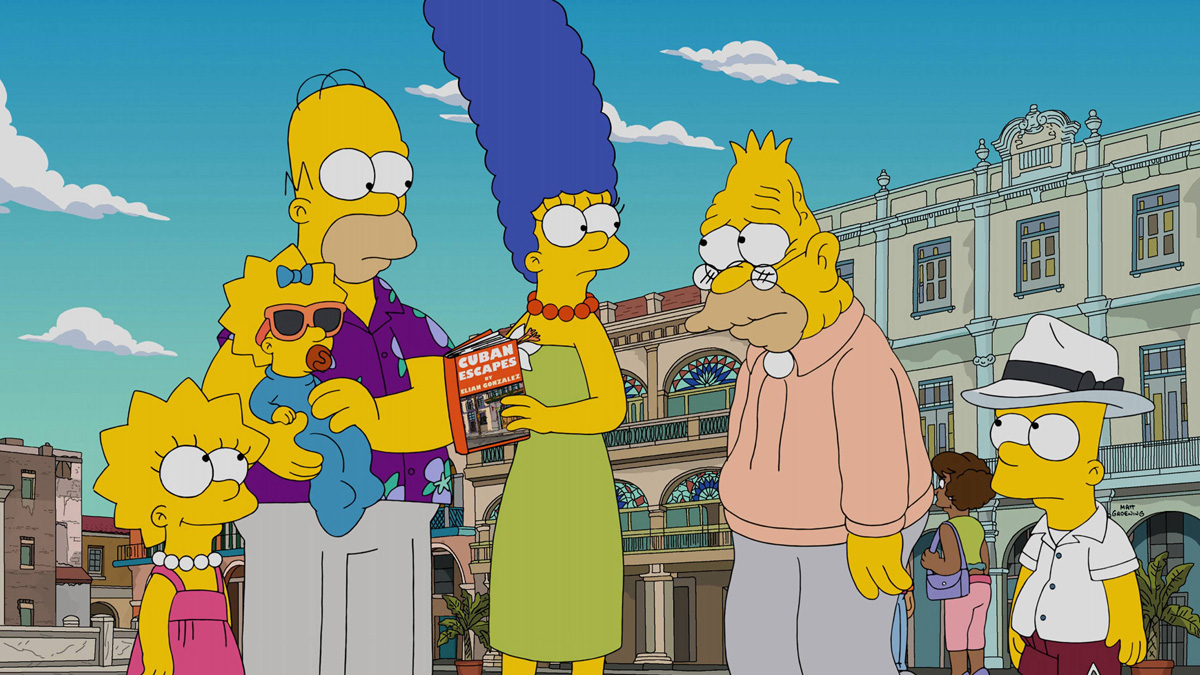 Die Simpsons Familie in Springfield