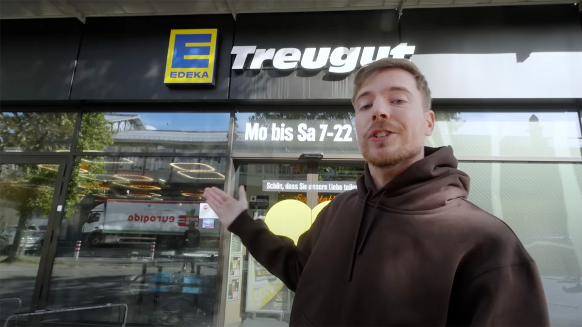 YouTuber MrBeast kauft deutschen Supermarkt leer: So teuer war der Einkauf