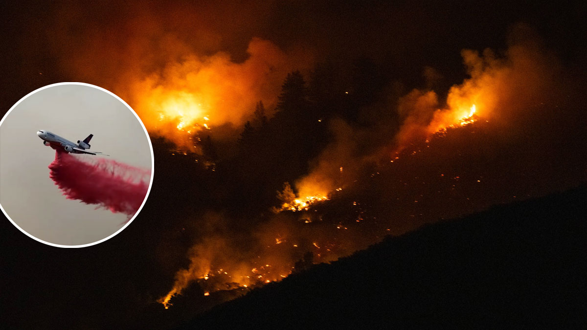 Großbrände in Los Angeles: Warum die Löschflugzeuge „rotes Wasser“ abwerfen