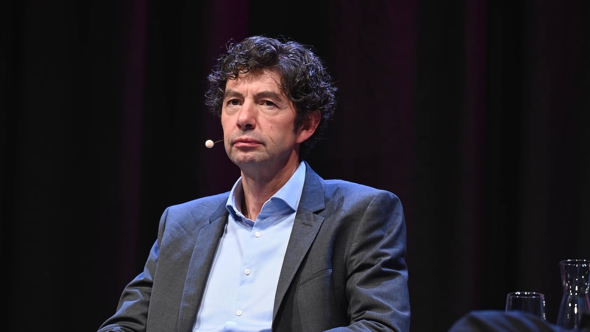 Virologe Christian Drosten, Direktor des Instituts fuer Virologie der Charite Berlin liest und spricht auf der lit.Cologne Spezial, ein internationales Literaturfestival