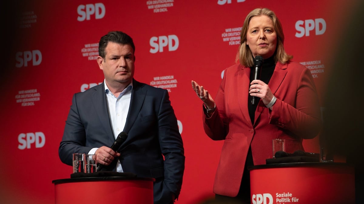 Hubertus Heil und Bärbel Bas