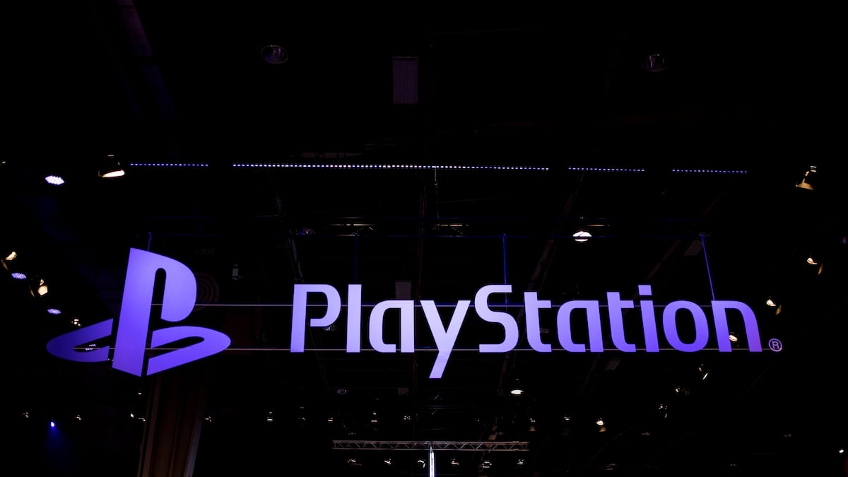 PlayStation 6 Symbolbild: PlayStation-Logo in Lila