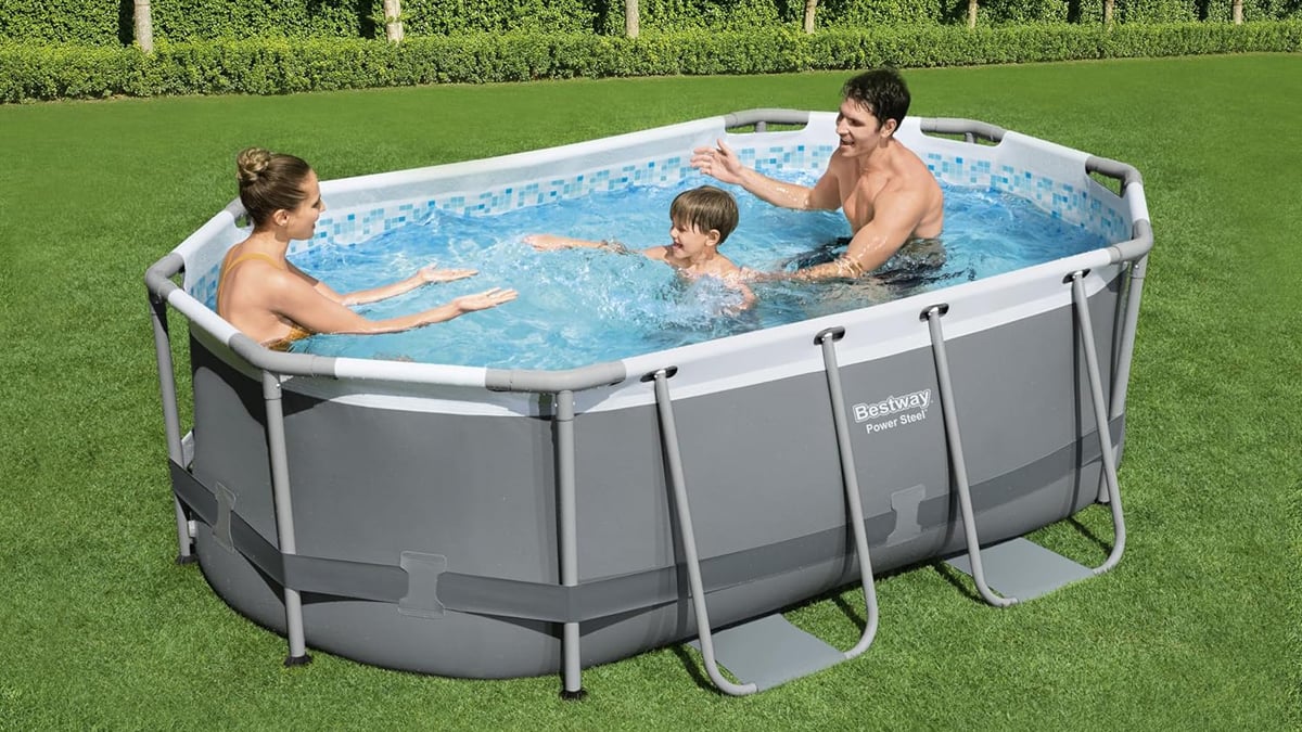 Für die nächste Hitzewelle: Pool für den Garten zum Sonderpreis auf Amazon sichern