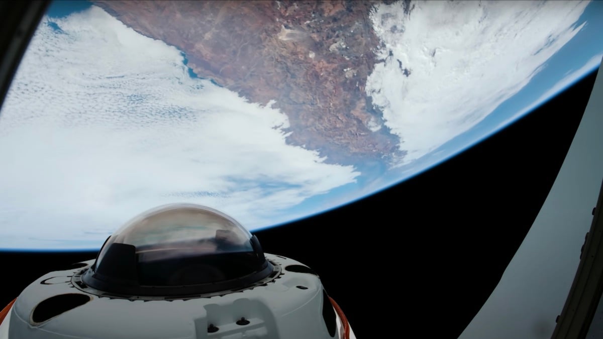 SpaceX Dragon: Atemberaubende Aufnahmen der Erde lassen Verschwörungstheoretiker verzweifeln