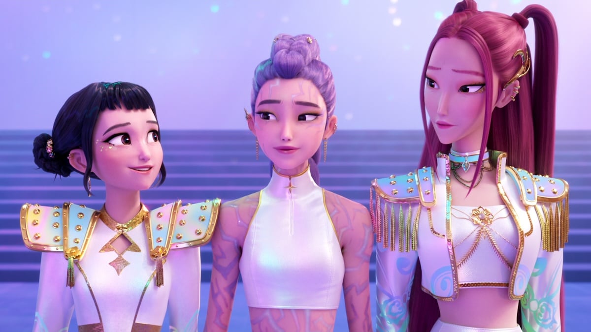 Das schaffte kein Titel zuvor: Netflix-Film bricht alle Rekorde 17 Szene aus dem Netflix-Film „KPop Demon Hunters“