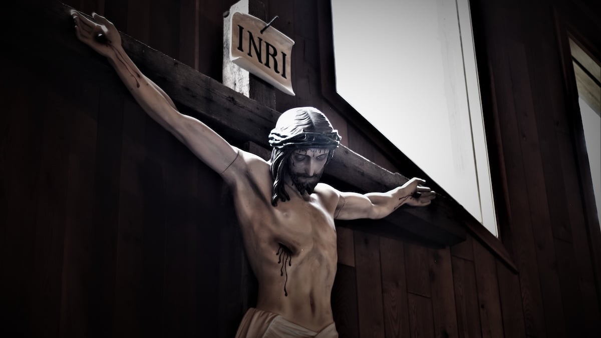 Kruzifix in einer Kirche